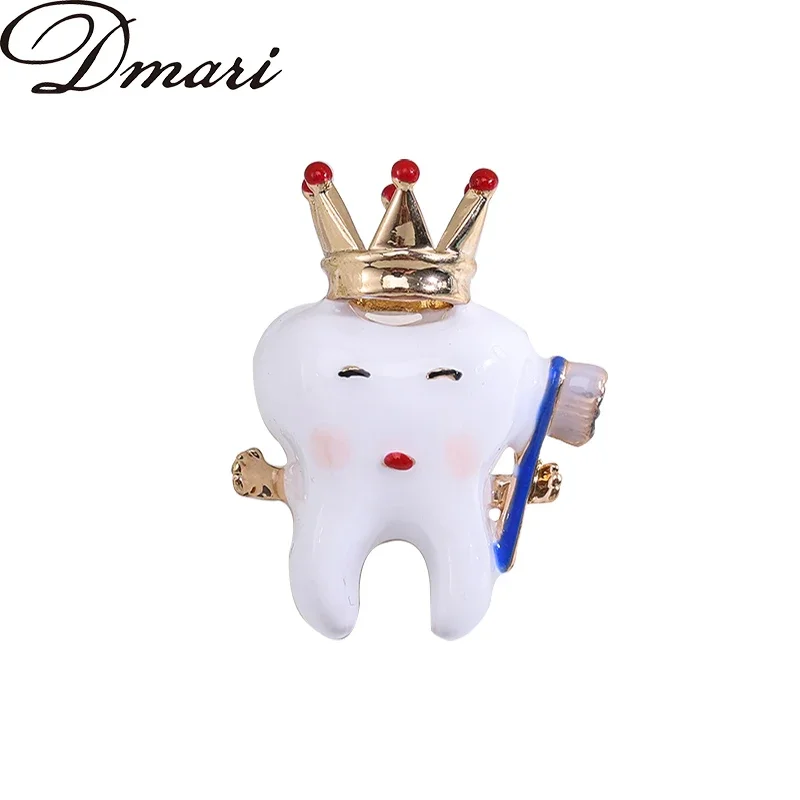 dmari-Женская-брошь-Милая-эмалевая-булавка-Король-белых-зубов-булавки-для-лацканов-Корона-значок-вечерние-офисные-школьные-аксессуары-Ювелирные-изделия-для-одежды