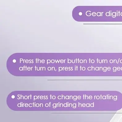 Lucidatrice per unghie elettrica Trapano per unghie professionale con rimozione leggera della pelle morta Rettifica delle unghie Lucidatura Penna per manicure