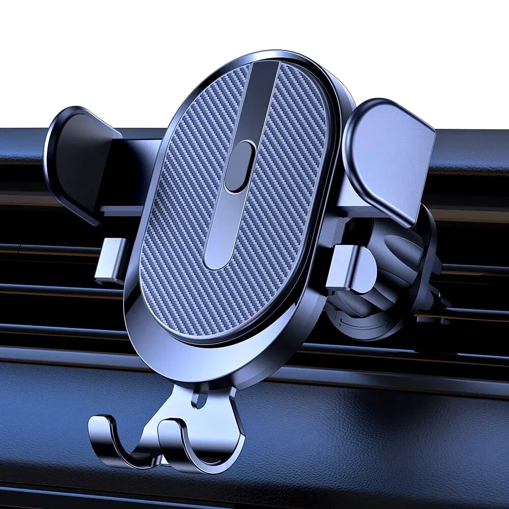 Universal Gravity Auto Phone Holder Car Air Vent Clip Mount Mobile Phone Holder CellPhone Stand SupportFor iPhone Samsung Huawei