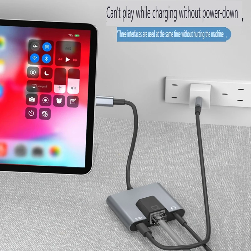 Type-C Mobiele Netwerkkaart Netwerkkabel Converter Naar Rj45 Ethernet Adapter