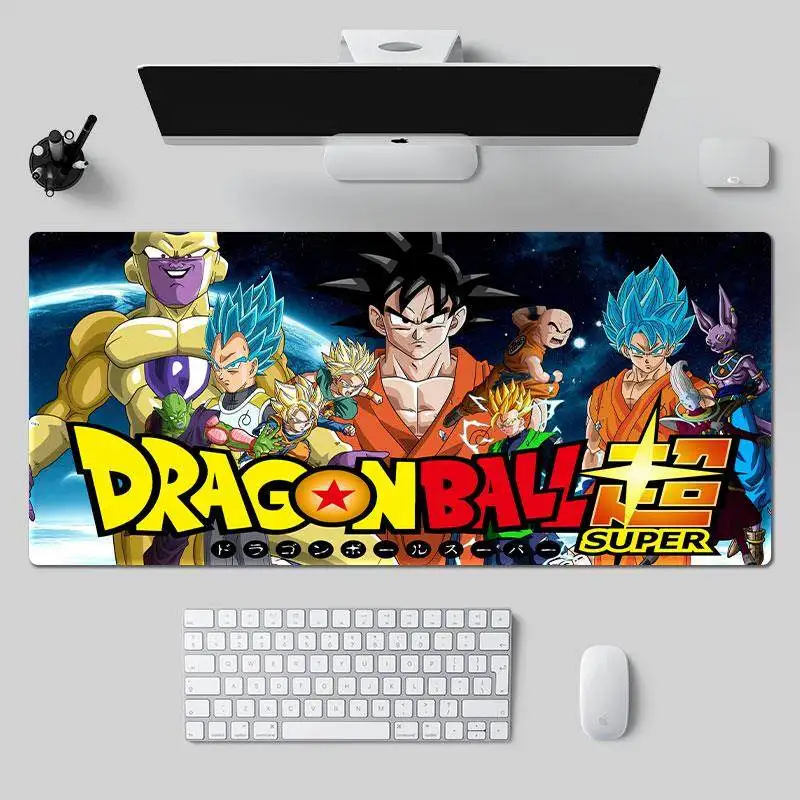 Hot-blooded Animation Dragon Ball Leather Mouse Pad Oversized Lock Edge Son Goku Vegeta Turtle Fairy Dragon Animation Table Mat