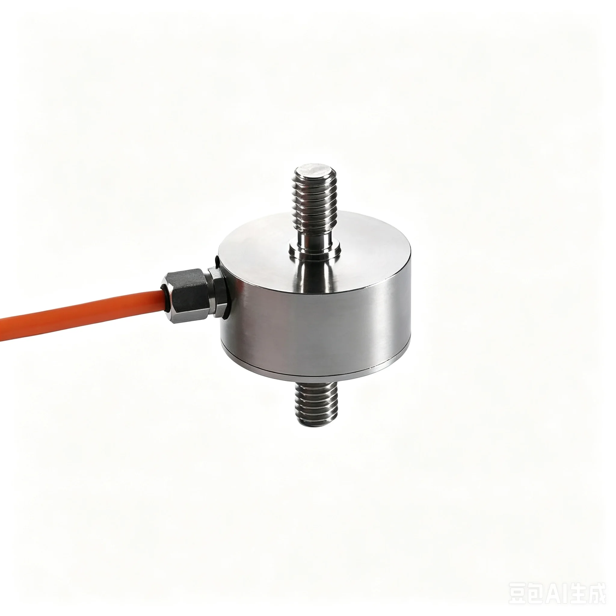 Miniature Tension Pressure Sensor Kit Stainless Steel Pull Force Sensor with Weighing Display Meter 220V 2-Way Relay Output
