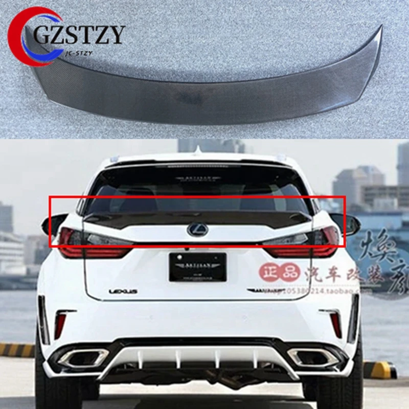 for LEXUS RX RX200t RX450h AIMGAIN spoiler high quality carbon fiber material spoiler auto parts 2016-2018