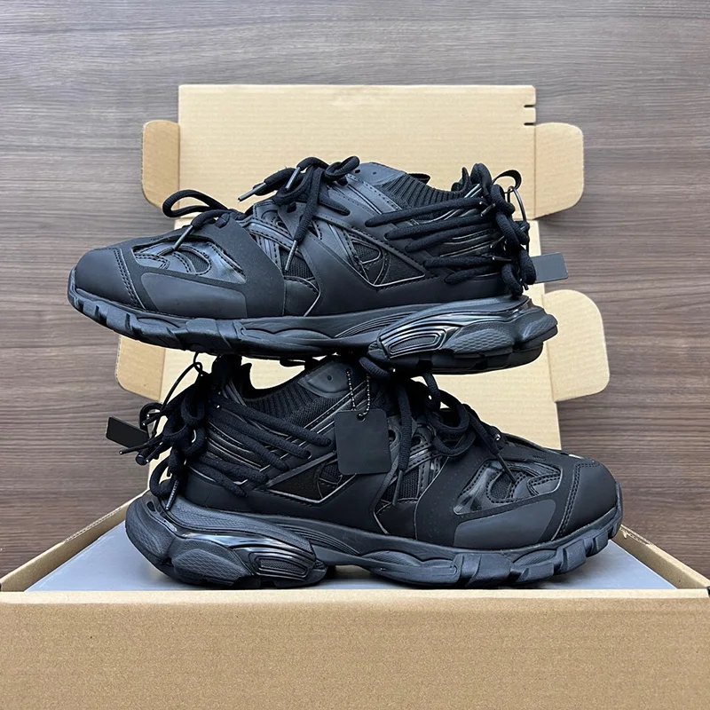 

Solid Color Multi-Strap Chunky Sneakers Men Women Bold Sole Tactical Style Casual Sports Shoes Fashion Streetwear Footwear