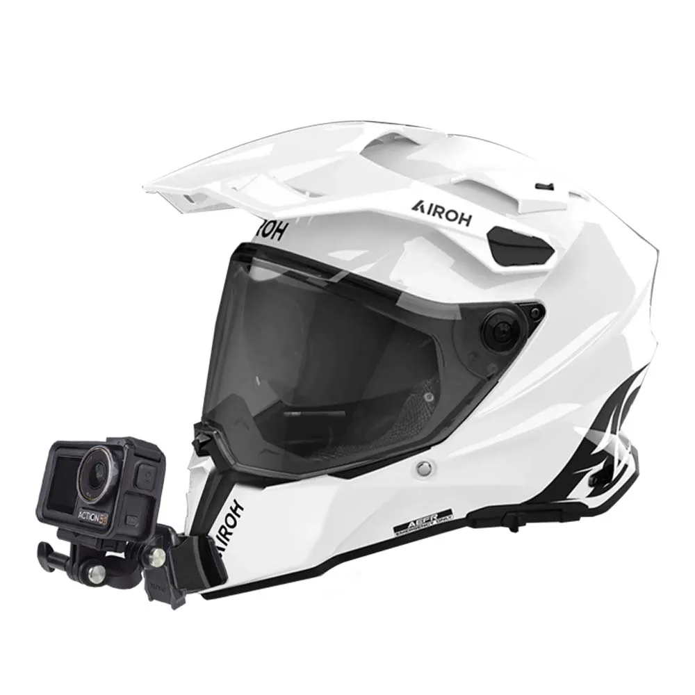 Uchwyt na brodę do kasku Airoh Commander 2, dostosowany do kamer GoPro13 12 DJI Action 6 5pro 4 3 Insta360 X5 X4 X3 AcePro2 Action Camera — zdjęcie produktu 7
