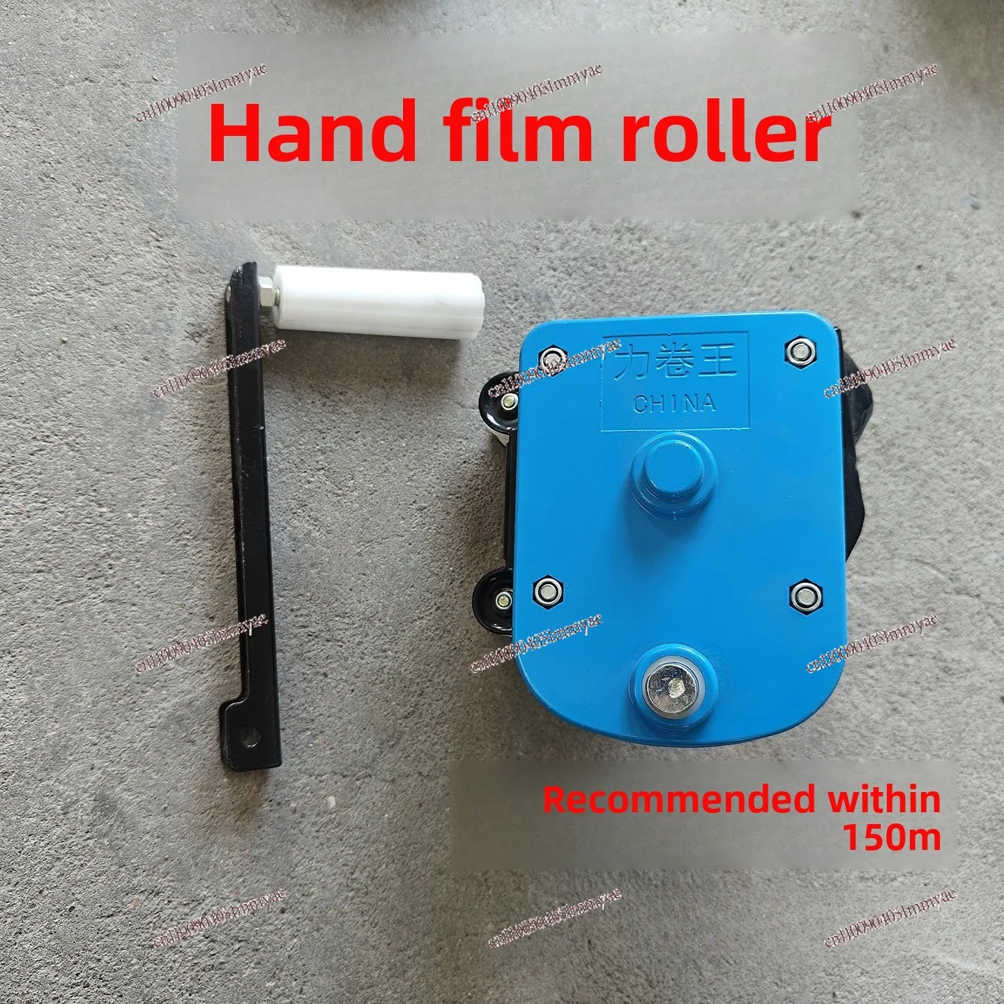 Greenhouse Film Reel, Roll King Hand Roll Film Reel, Side Roll, Ventilation System