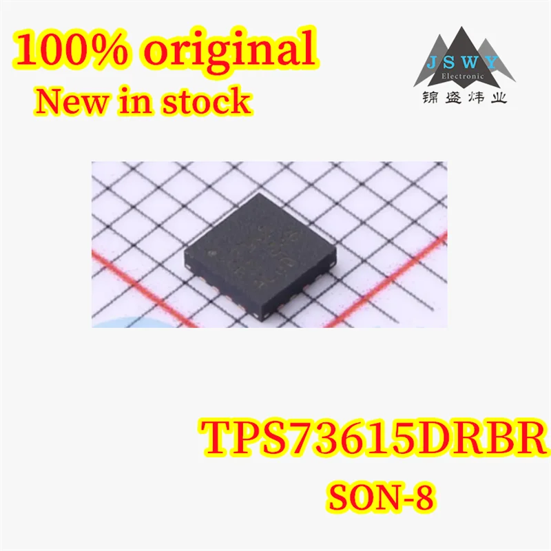 (1/10PCS) 100% New TPS73615DRBR TPS73615 SON-8 Low Dropout Linear Regulator, In Stock, Original Chipset