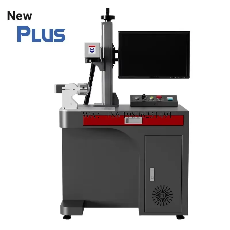 Wmwmnu Portable Mopa Color Fiber Marking 30w 50w 80w 100w Jpt Raycus Engraver for Metal Plastic Jewelry Marker