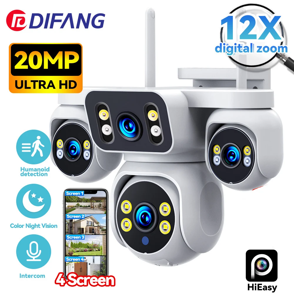 yZ[zV^10K 20MP WiFihƃJ 4Y 4 360x °   CCTV 12{Y[hƒpĎJOXg[grfIJ