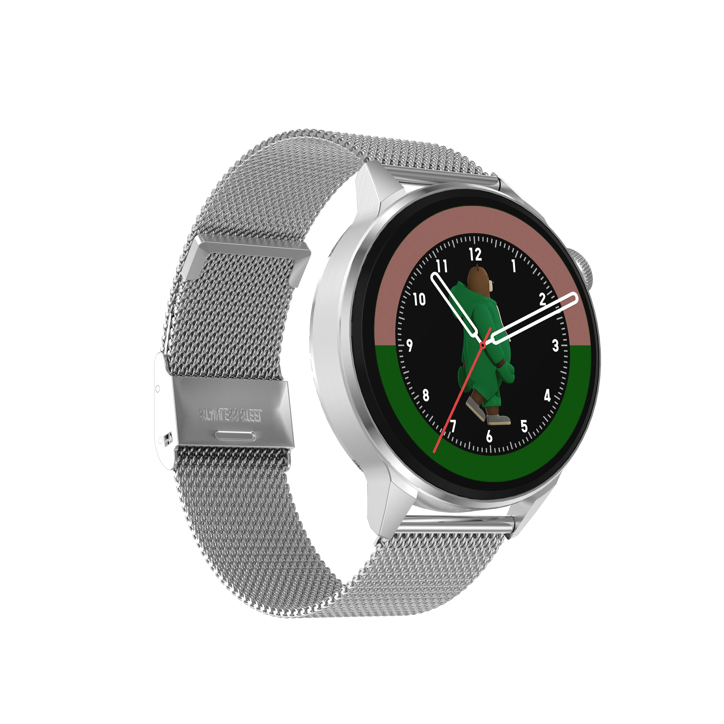 DT4 Smartwatch IPS Full Color Screen NFC Bluetooth Call Reminder Sport Heart Rate Blood Oxygen Sleep Monitoring Ip68 Waterproof