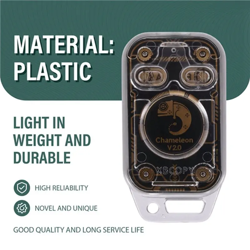 【今すぐ保存】3X カメレオン V2.0 RFID スマート チップ リーダー エミュレーター NFC デュプリケーター 125K 13.56Mhz +15XUID キーチェーン カメレオン ウルトラ