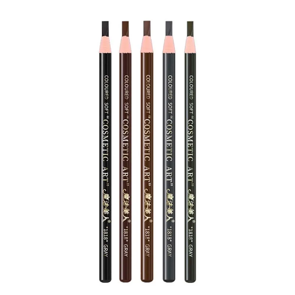 Peeling Eyebrow Pencil Makeup Microblading Eyebrow Enhancers Cosmetic Tool Waterproof Not Blooming Eye Brow Pen Beauty