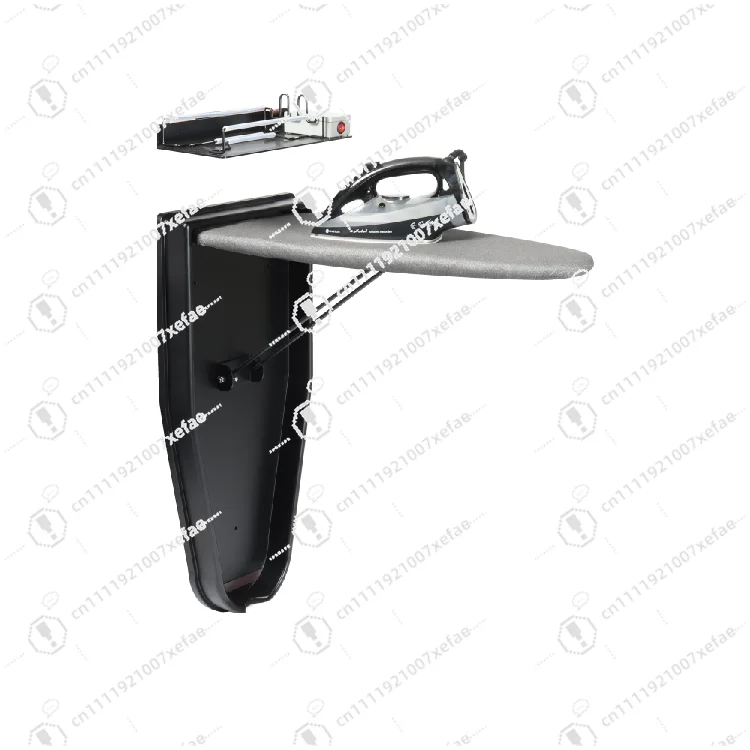 

Wall-mounted ironing board with steam iron Heat-resistant folding ironing board
