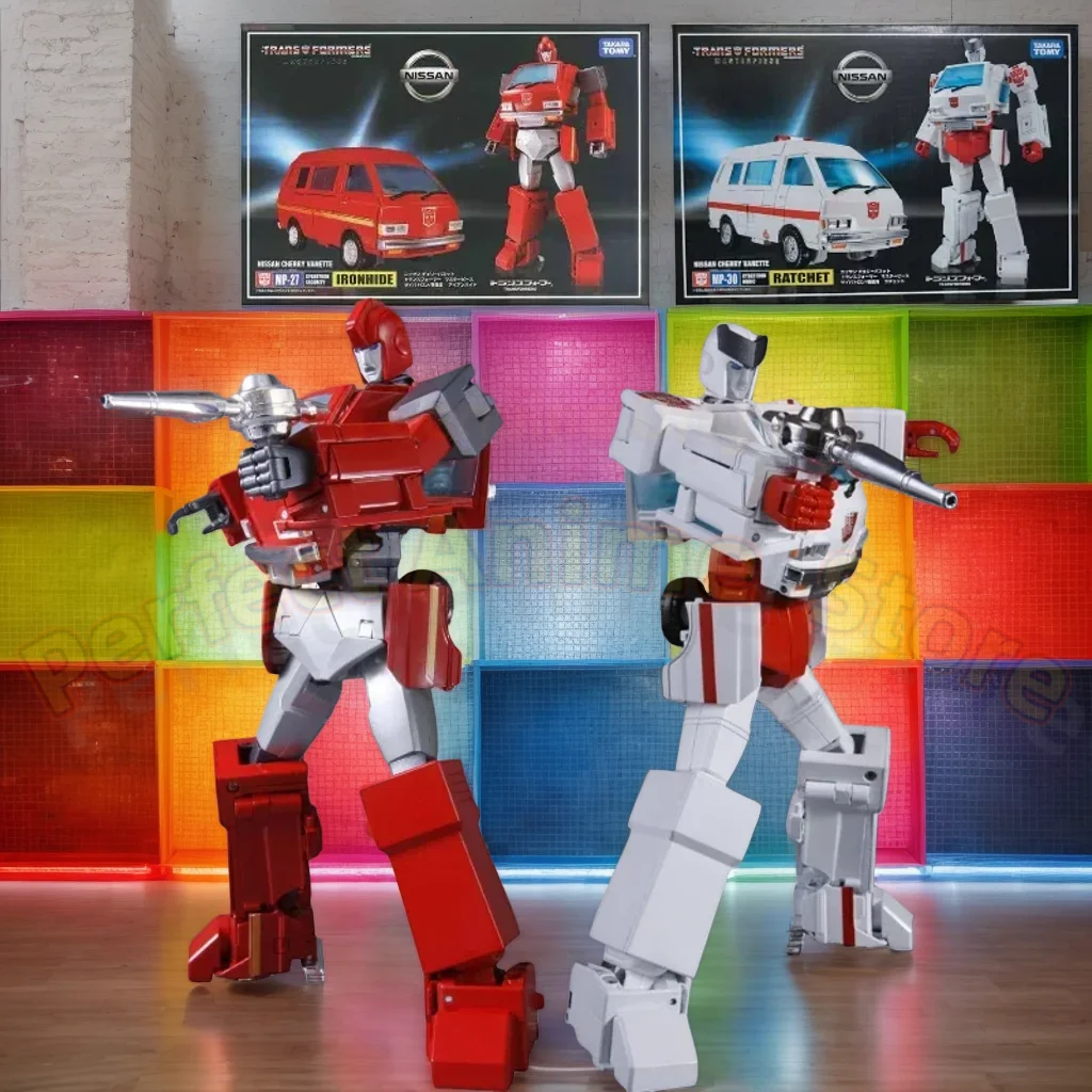 [8 ชั่วโมง] TAK TOMY Transformation MP27 MP-27 MP-30 MP30 Ratchet รูป KO รุ่น Masterpiece Action Figure ของเล่น