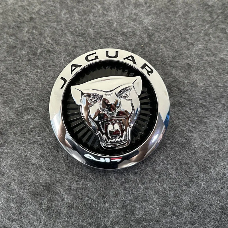 3D Metal Front Grille Emblem Sticker Grill Badge Decals For Jaguar XE XF XJ F-Type F-Pace XFR XKR XFL XEL XK XJL XJ6 XJS E-Pace