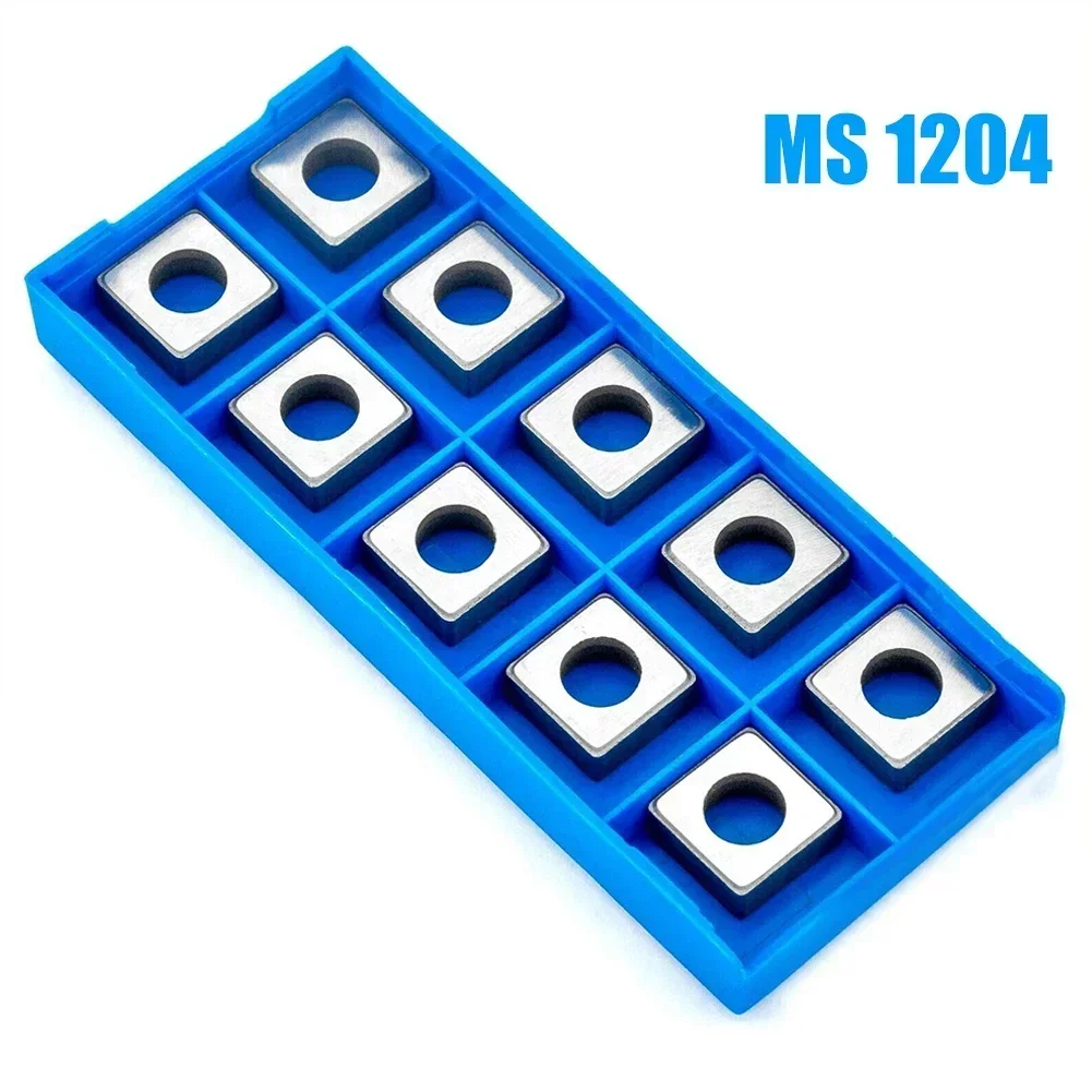 10 PCS MW0804 MS1204 MC1204 Turning Tool CNC Carbide Insert Blade Shims Carbide Shim Trigon Workshop Turning Tools Accessories