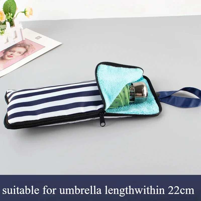 Waterproof Umbrella Storage Bag Reusable Portable Umbrella Drawstring Storage Cover Travel Bag Organizer Absorbent towel cloth