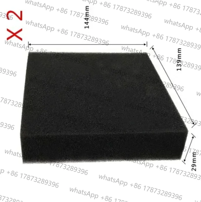 2PCS Air filter element for MZ360 EF4000 EF4500 EF4600 EF5200 EF5500 EF6300 EF6600 YG4000 5200 air cleaner foam sponge