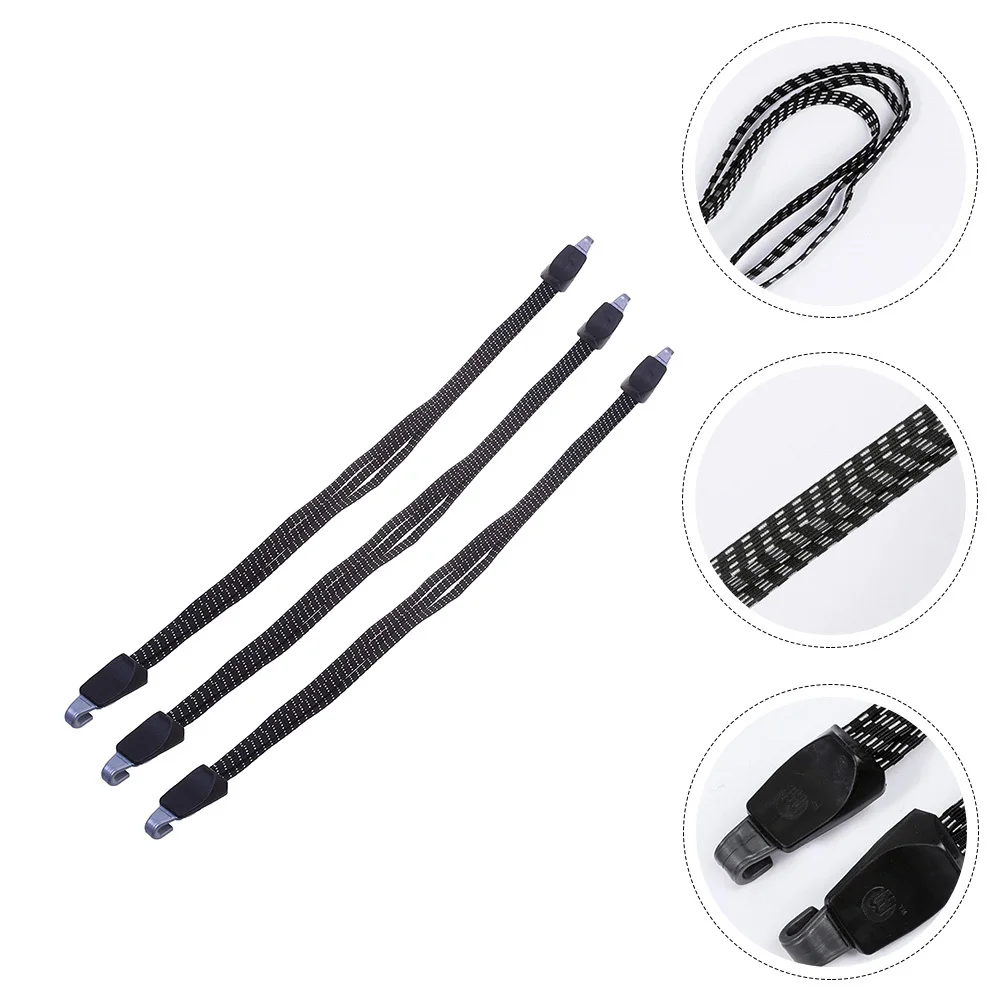 

3pcs Luggage Rope Strap Elastic Bungee Cords For Bike Motorcycle Cargo Roof Rack Tarpaulin Boat Caravan Ground Sheet