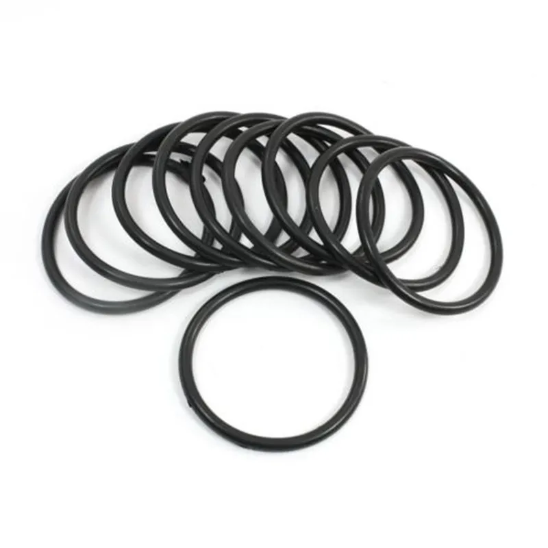 

10pcs Metric 100mm OD 4mm Thickness Industrial Rubber O Ring Seal Black