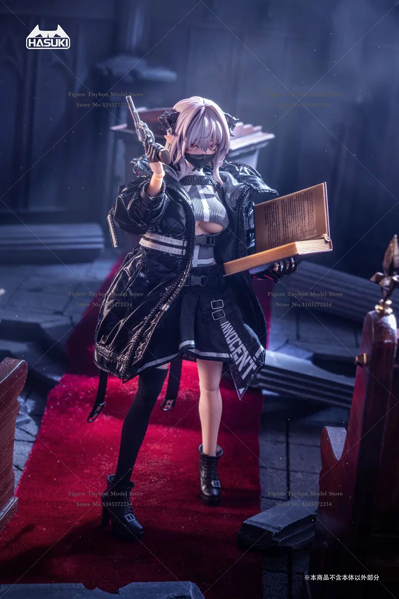 PA009 1/12 Charmosa Freira Mágica Friede Mobile Suit Girl Action Figure Estática Espada Longa Ornamento 6 "Estatueta HASUKI Pocket Art