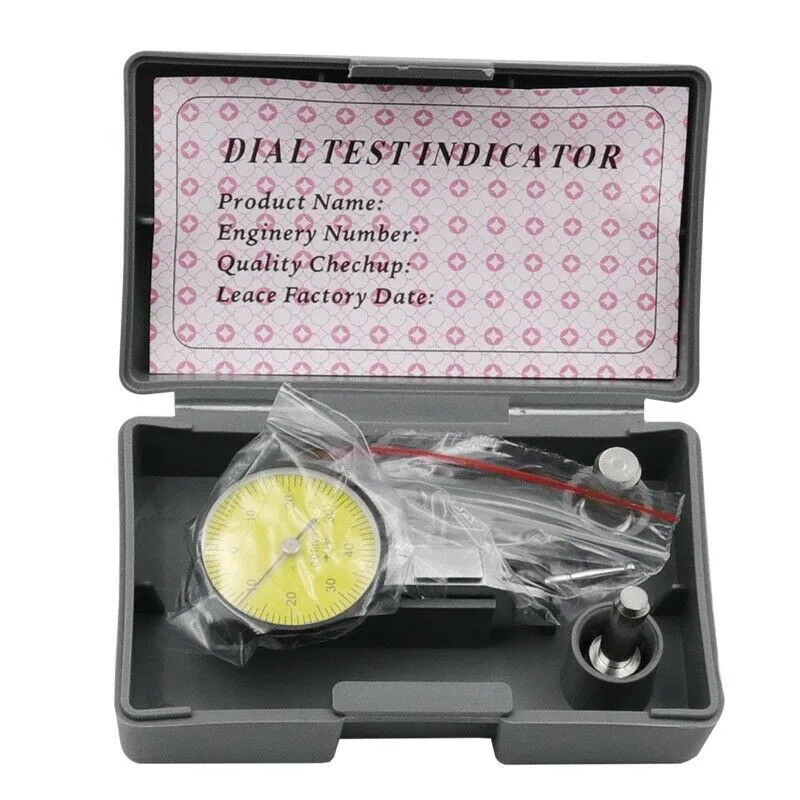 Dial Test Indicator Professional Dial Test Indicator 0 08mm with 0 40 0 Balanced Inch Reading and Adjustable Baffle