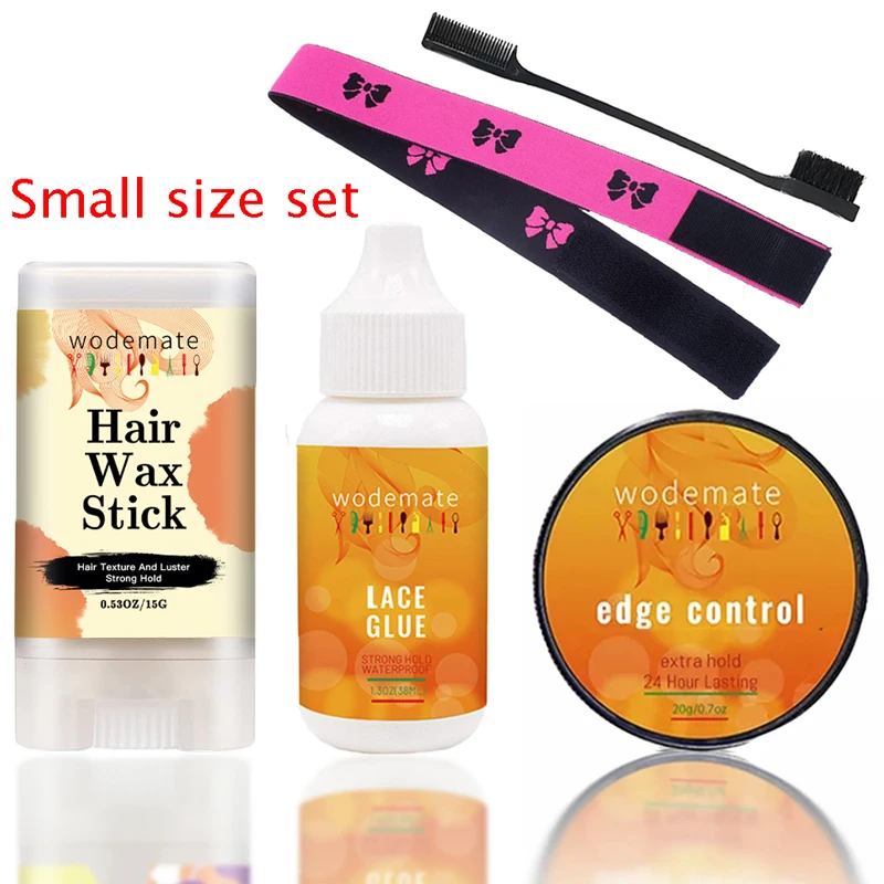 

Lace Tint Mousse Wig Tint Spray For Wig+Lace Front Wig Glue Waterproof Lace Glue Invisible +Wax Stick glue for lace wigs