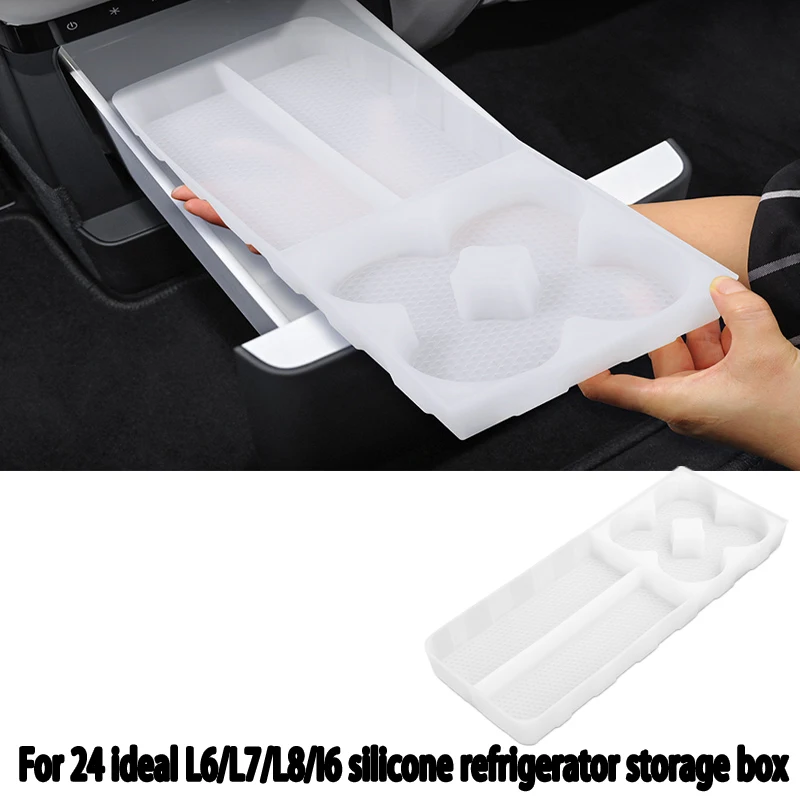 Suitable for 24 ideal L6/L7/L8/I6 silicone refrigerator storage box tray conversion decorative storage box