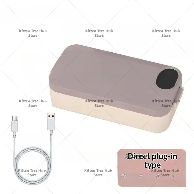 Electric Lunch Box, 304 Stainless Steel Insulated Lunch Box, Plug-in Heated Lunch Box