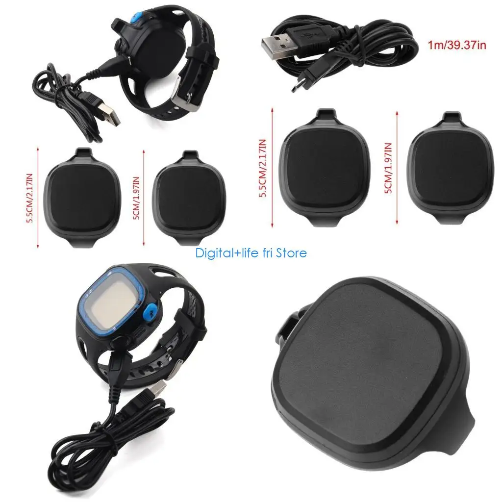 E06D Power Adapter Suitable 10/15 Watch Charging Cradle Cable Dock Bracket Stand for Smart Watch Holder
