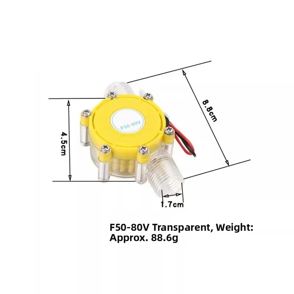 12V DC Water Turbine Generator Small Hydroelectric Power System For Home Radio LED Lighting Battery Charging Alternative Energy