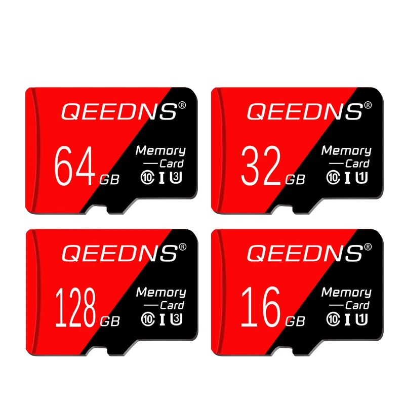 Class 10 Mini SD Card Micro TF Card 8GB 16GB 32GB 64GB 128GB 256GB Memory card Class 10 TF Card For Smartphone Adapter