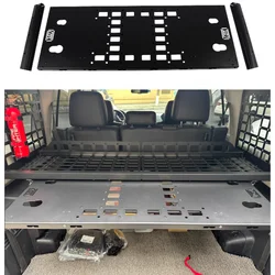 For Mitsubishi Pajero V93 V97 5dr 2007-2021 Car Rear Trunk Molle Storage Panel Table Car Accessories