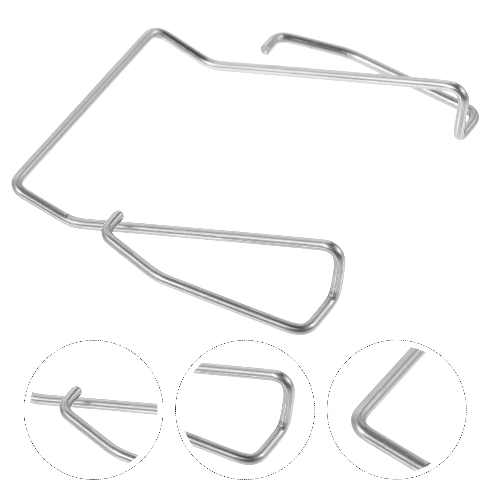 

Professional Microphone Belt Clip Sturdy Metal Receiver Holder Universal Mic Belt Mount for Stage Performance Speeches