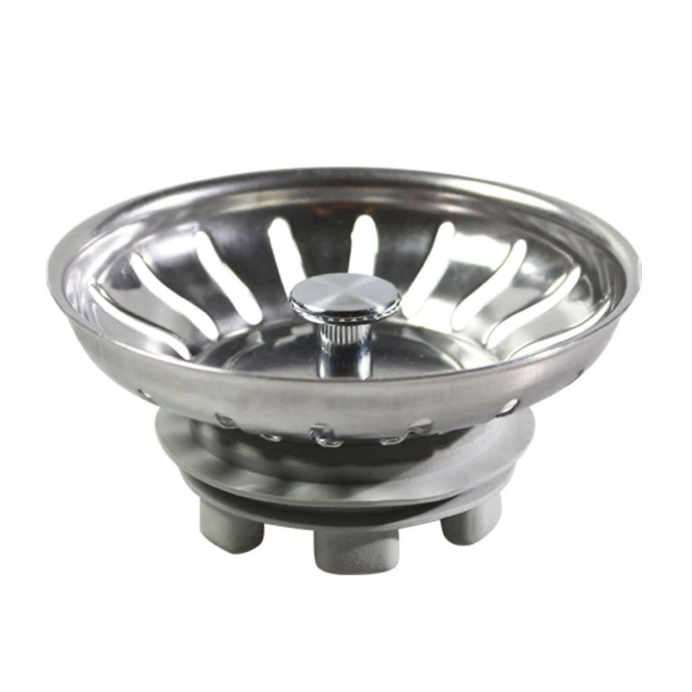 Maintenance Stainless Steel Sink Strainer Stopper Unblock Your Drain With Ease Perfect Size For Easy Installation