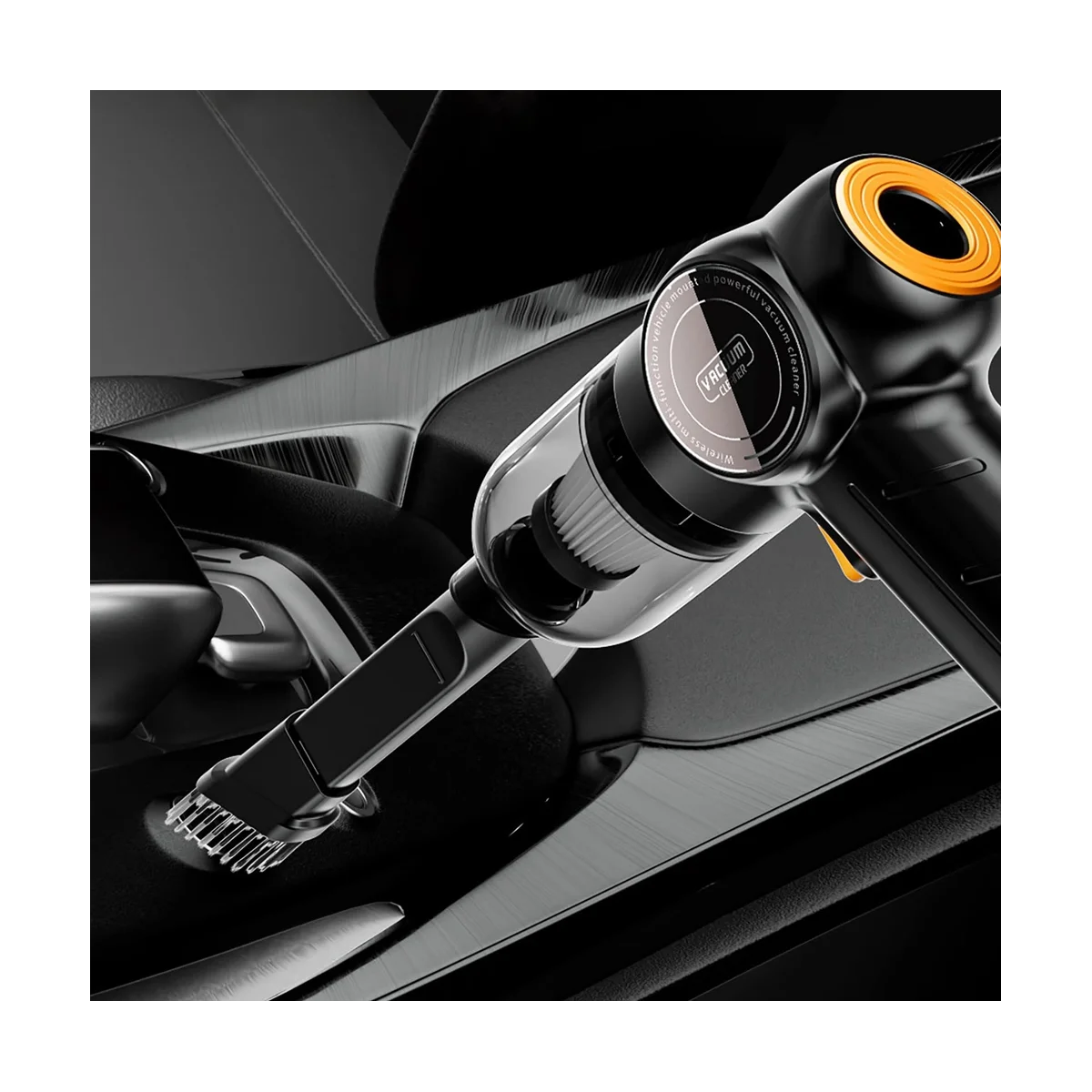 Aspirador de carro sem fio, Sucção poderosa, Aspirador de sopro, Teclado portátil, USB recarregável