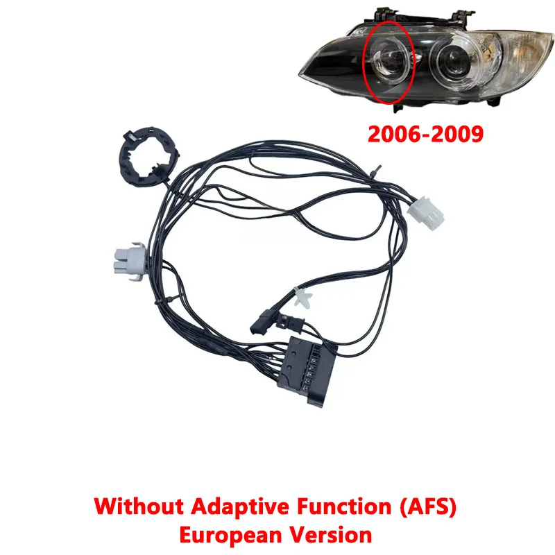 Suitable for 2006-09 BMW 3 Series M3 E92 E93 Headlight Internal Wiring Harness Headlight Plug Wire Group Circuit