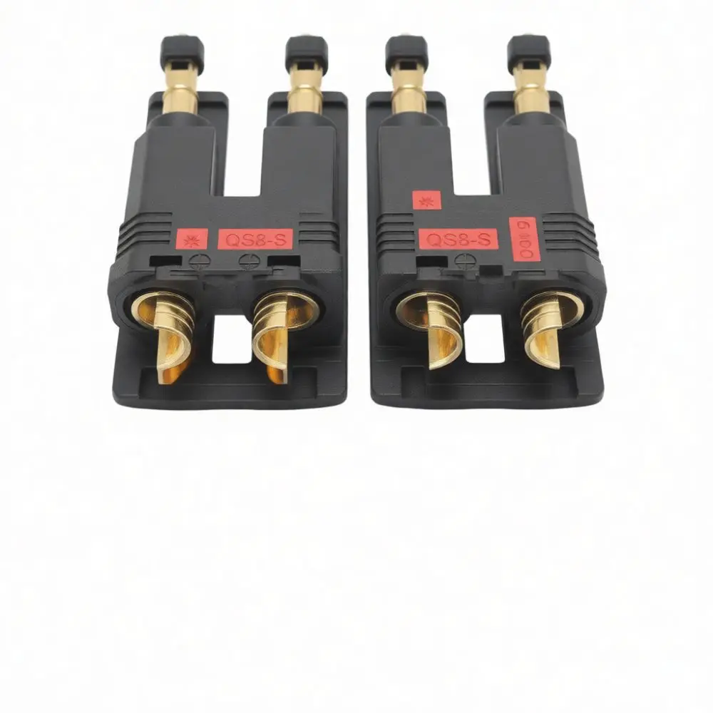QS8-S Electrical Anti Spark Connector 120A High Current Plug Gold Plated Terminal Suitable For Electric Vehicle Battery Pack