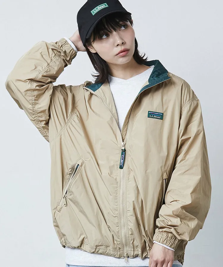 2025 BEAMS SS Unisex Polyester Waterproof Jacket Stand Collar Sporty Casual Trendy Multi-Color Outerwear