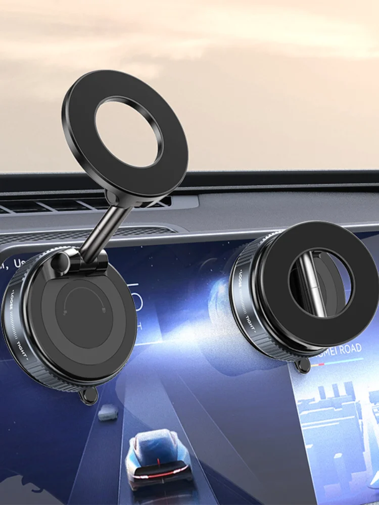 Xiaomi K007 Uchwyt samochodowy próżniowy magnetyczny składany 360 °   Regulowany stojak z mocnym przyssawką do biurka na telefon komórkowy Universal Us K009 — zdjęcie produktu 7