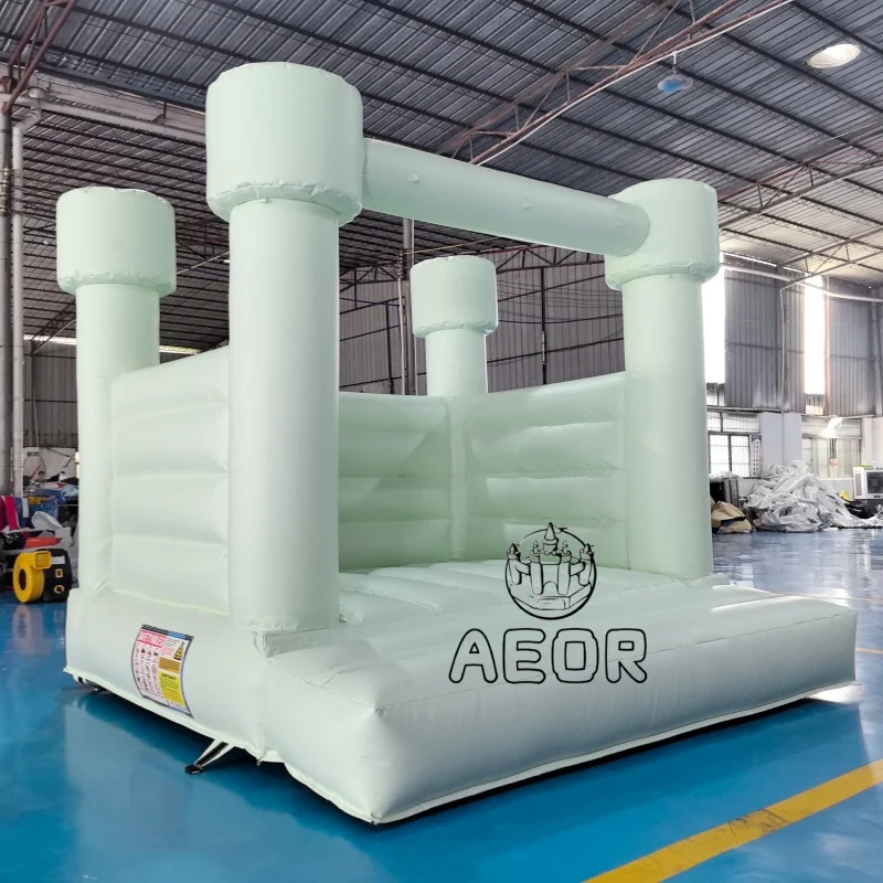 Grüner kabelloser All-in-One-Schweller für den Innen- und Außenbereich für Kinder