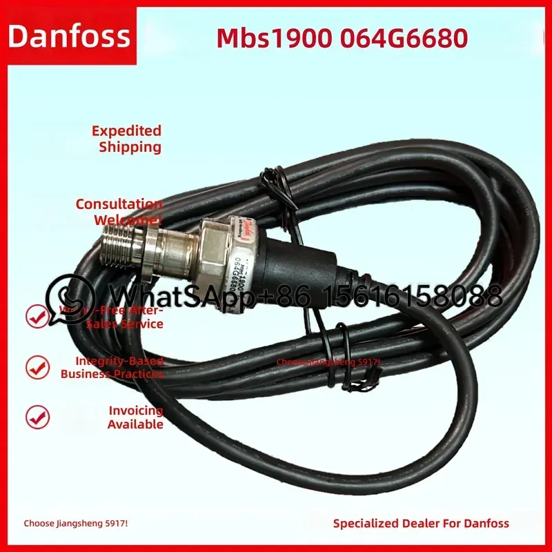 Danfoss MBS1900 Pressure Transmitter 064G6680 064G6609 064G6546 064G6630 064G6611 064G6679  064G6678 064G6677  064G6675