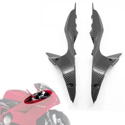 Motorcycle Upper Front Dash Air Intake Cover Intake Dash Panels Carbon Fiber Fairings For Ducati 848 1098/S/R 1198/S/R 1098 1198