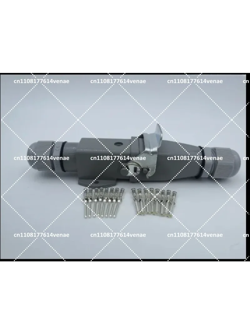 Heavy Duty 8 Pin Crimp Connector HDC HD 008M F Aviation Plug Socket for Automation Equipment