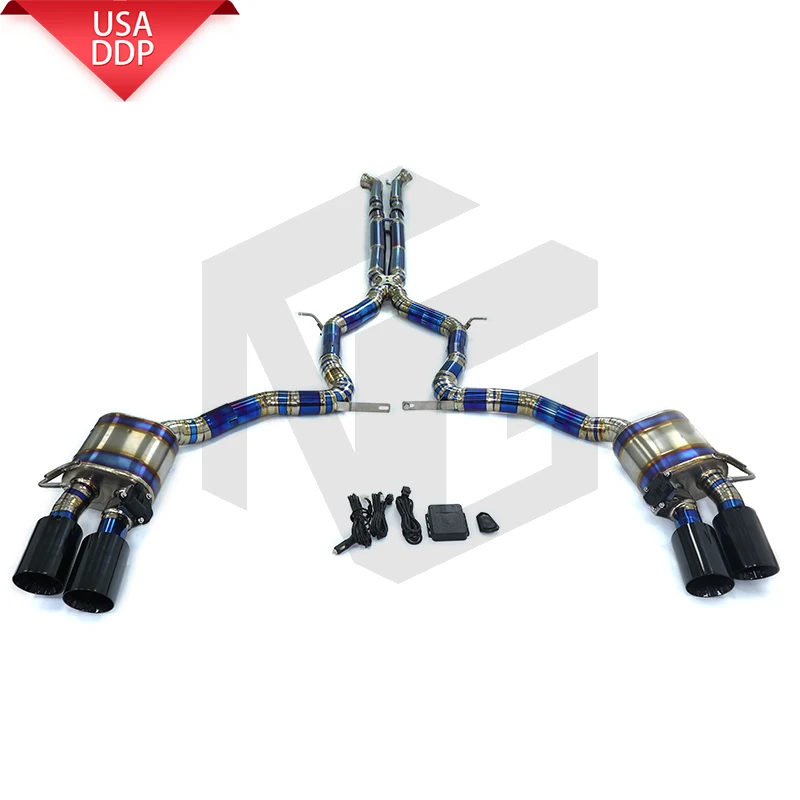 

ING for Bentley Continental GT V8 4.0T 2022+ exhaust catback with valve muffler, DIY modification