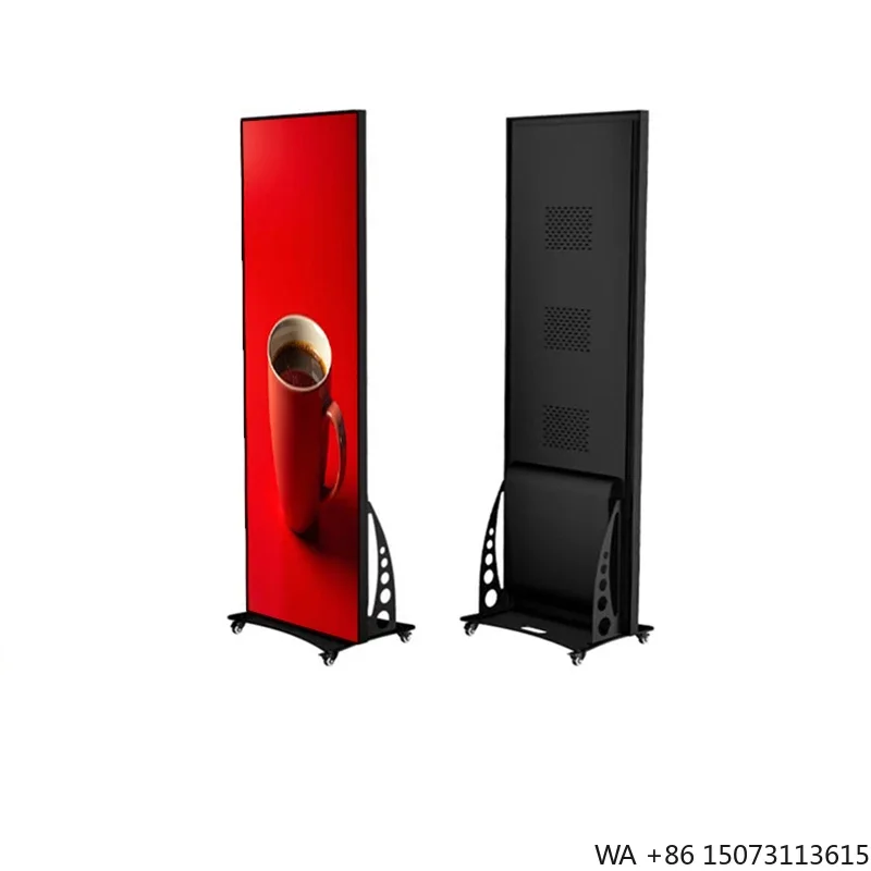

P1.538/P1.86 High Res LED Poster Window Display for Commercial Advertising (FCC/CE/ROHS)