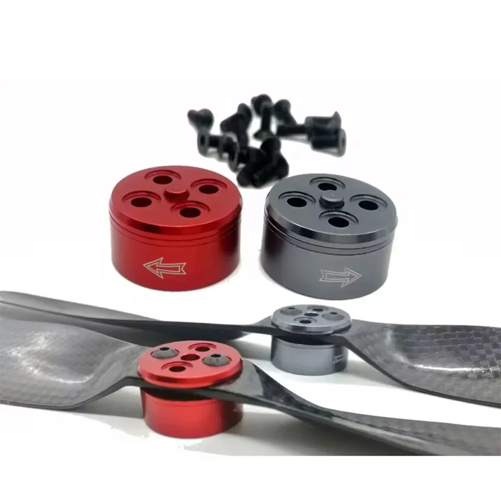 RoRuS2 Pairs Light Quick Release Propeller Thread Self-tightening Prop Mount Adapter