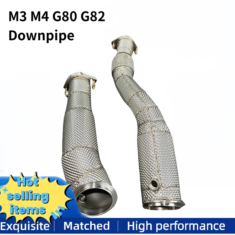 BMW M3 M4 Competitio G80 G82 Automotive Performance Downpipe with/without catalytic converter