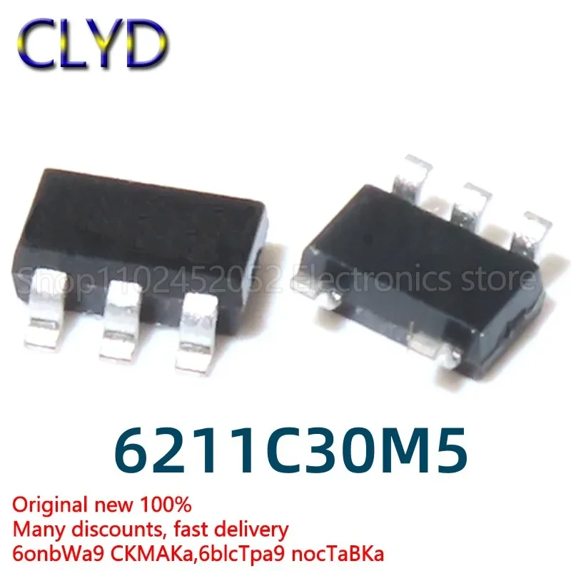 1PCS/LOT New and Original ME6211C30M5G ME6211-3.0V low-voltage differential linear regulator patch SOT23-5 3V