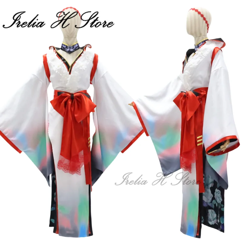 أزياء Irelia H Guren من NI KKE Guren كيمونو التأثيرية للنساء فستان الحفلات التنكرية